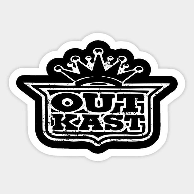 Outkast Sticker by The Lisa Arts